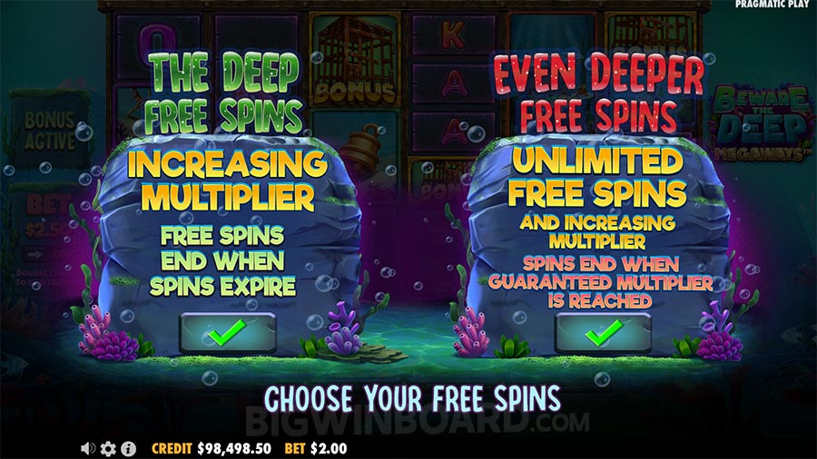 Beware The Deep Megaways slot