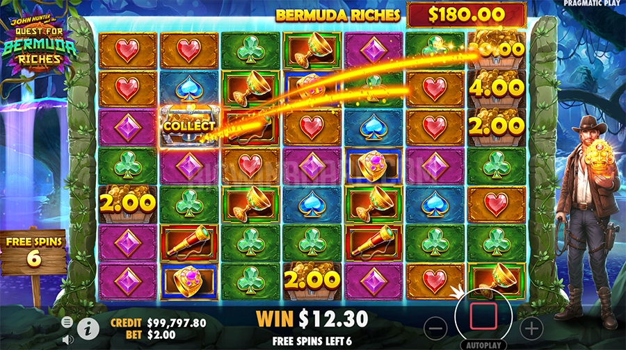 John Hunter and the Quest for Bermuda Riches slot