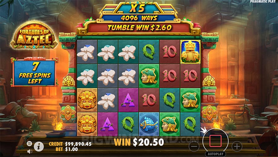 Fortunes of the Aztec slot