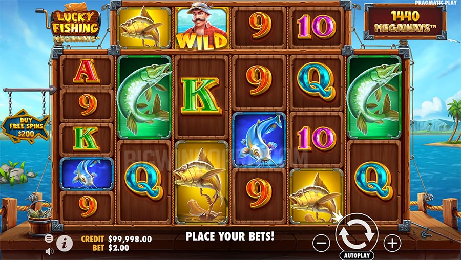 Lucky Fishing Megaways slot