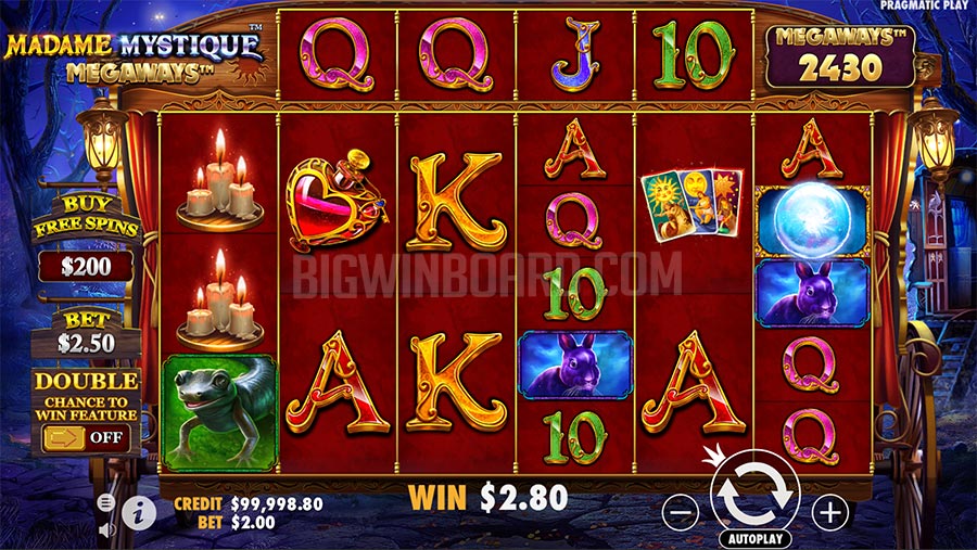 Madame Mystique Megaways slot