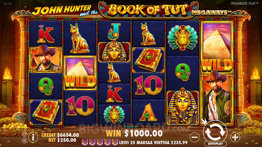 Book of Tut Megaways slot