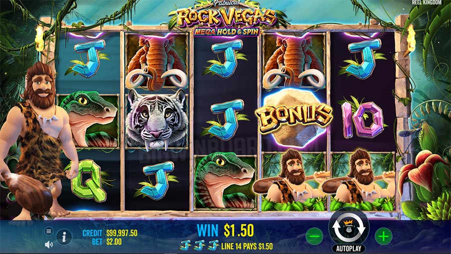 rock vegas slot